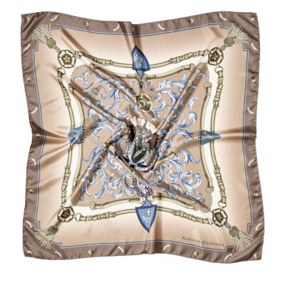 Aspinal Of London Silk Signature Printed Scarf - Image 2