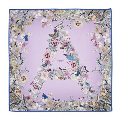 Aspinal Of London Silk Signature Scarf - Image 3