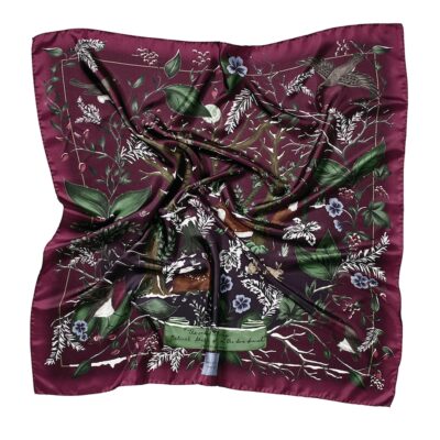Aspinal Of London Silk Woodland Scarf - Image 2
