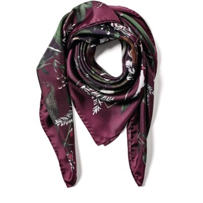Aspinal Of London Silk Woodland Scarf - Image 3