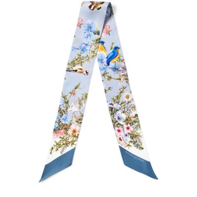 Aspinal Of London Silk Woodland Scarf - Image 4