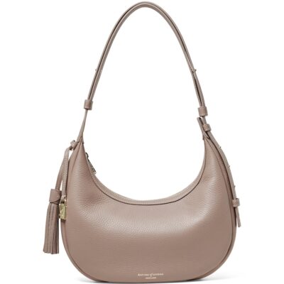 Aspinal Of London Small Leather Soho Crescent Shoulder Bag - Image 1