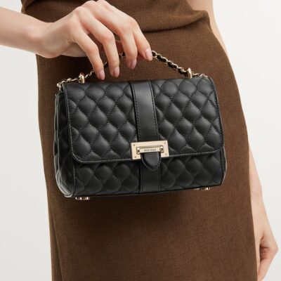 Aspinal Of London Small Leather Lottie Cross-Body Bag - Image 2