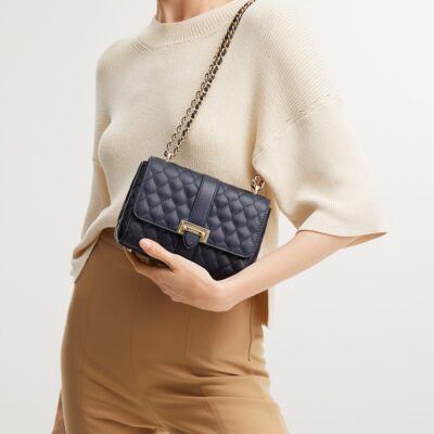 Aspinal Of London Small Leather Lottie Cross-Body Bag - Image 2