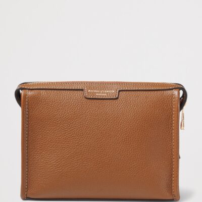 Aspinal Of London Small Leather Bella Cross-Body Satchel - Image 3