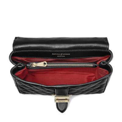 Aspinal Of London Small Leather Lottie Cross-Body Bag - Image 4