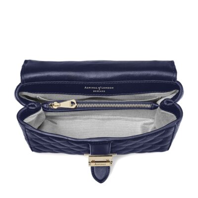 Aspinal Of London Small Leather Lottie Cross-Body Bag - Image 4