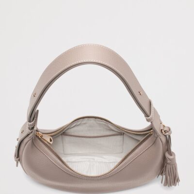 Aspinal Of London Small Leather Soho Crescent Shoulder Bag - Image 4