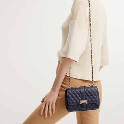 Aspinal Of London Small Leather Lottie Cross-Body Bag - Image 5