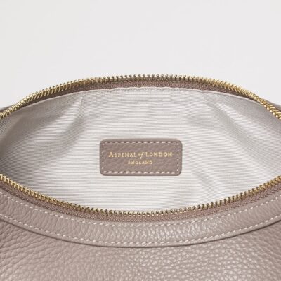 Aspinal Of London Small Leather Soho Crescent Shoulder Bag - Image 5