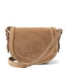 Aspinal Of London Suede Stella Cross-Body Satchel - Image 1