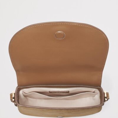 Aspinal Of London Suede Stella Cross-Body Satchel - Image 5