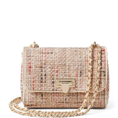 Aspinal Of London Tweed Lottie Cross-Body Bag - Image 1