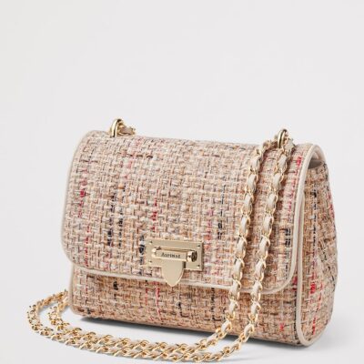 Aspinal Of London Tweed Lottie Cross-Body Bag - Image 2