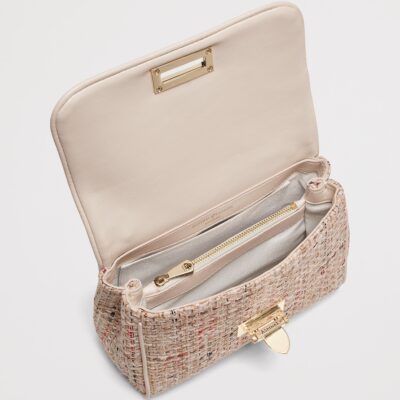 Aspinal Of London Tweed Lottie Cross-Body Bag - Image 5