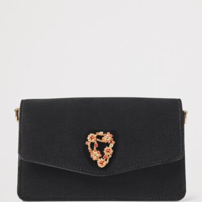 Aspinal Of London Velvet Eliza Clutch Bag - Image 3