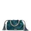 Aspinal Of London Velvet Freida Top-Handle Bag - Image 1