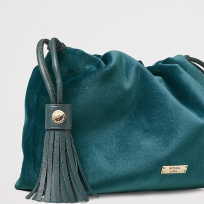 Aspinal Of London Velvet Freida Top-Handle Bag - Image 4