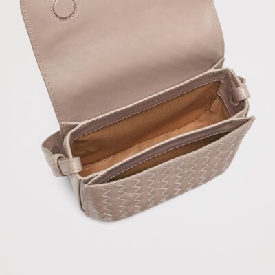 Aspinal Of London Woven Leather Ella Cross-Body Bag - Image 5