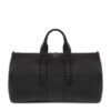 Aviteur Leather Woven-Detail Holdall - Image 1