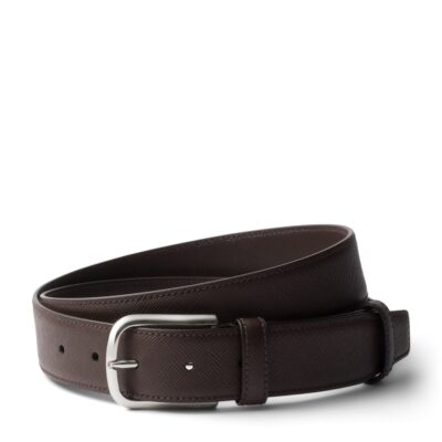 BOSS Leather Logo Belt - Image 3
