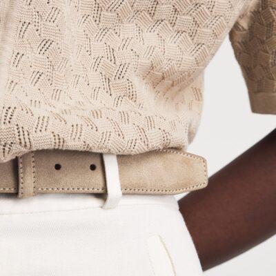 BOSS Suede Elloy Belt - Image 4