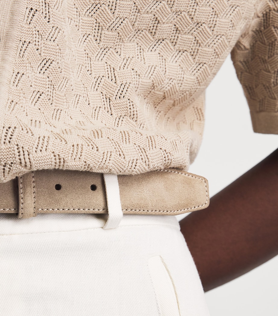 BOSS Suede Elloy Belt - Image 4