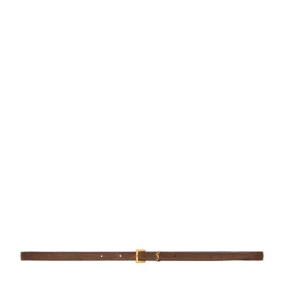Balenciaga Calfskin Logo Belt - Image 4