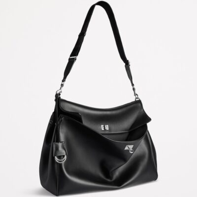 Balenciaga Calfskin Rodeo Messenger Bag - Image 2