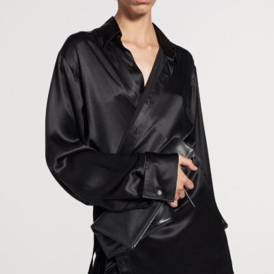 Balenciaga Calfskin Wader Clutch Bag - Image 3