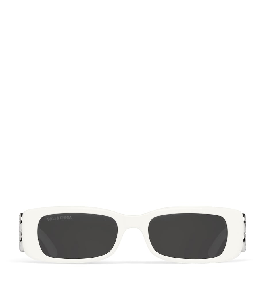 Balenciaga Dynasty Rectangle Sunglasses - Image 1