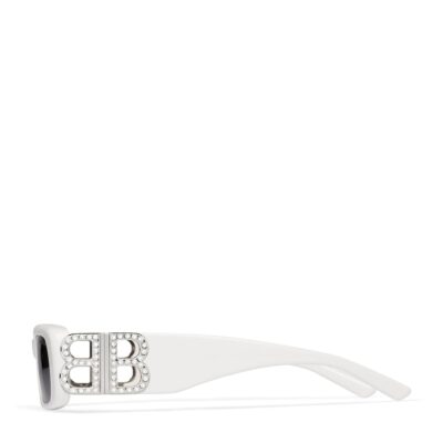 Balenciaga Dynasty Rectangle Sunglasses - Image 3