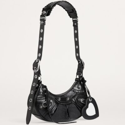 Balenciaga Extra-Small Leather Le Cagole Shoulder Bag - Image 4