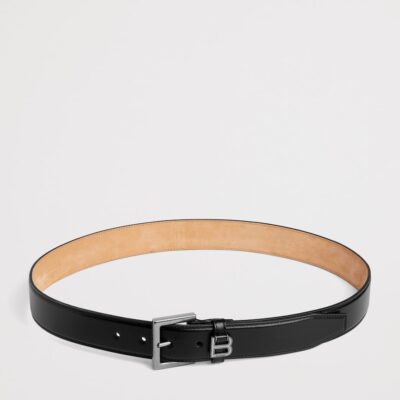 Balenciaga Leather Hourglass Belt - Image 3