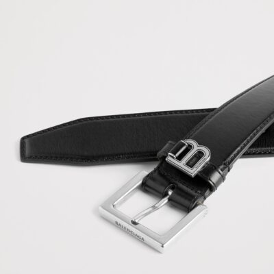 Balenciaga Leather Hourglass Belt - Image 4