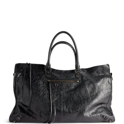 Balenciaga Leather Le City Travel Top-Handle Bag - Image 1