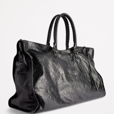 Balenciaga Leather Le City Travel Top-Handle Bag - Image 2