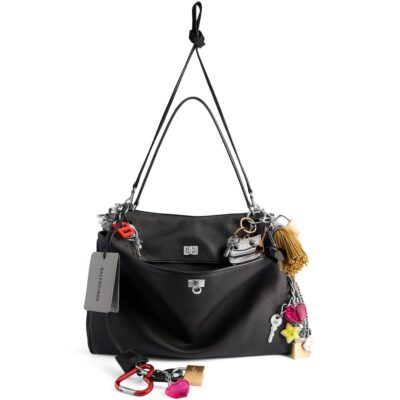 Balenciaga Leather Rodeo Shoulder Bag - Image 1