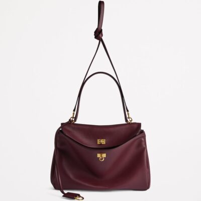 Balenciaga Leather Rodeo Top-Handle Bag - Image 2