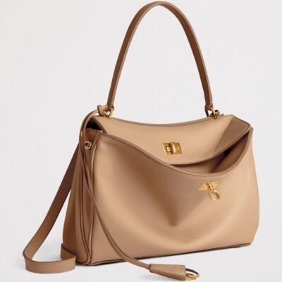 Balenciaga Leather Rodeo Top Handle Bag - Image 4