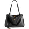 Balenciaga Leather Rodeo Tote Bag - Image 1