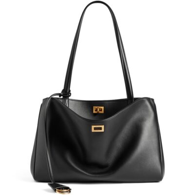 Balenciaga Leather Rodeo Tote Bag - Image 1
