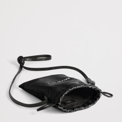 Balenciaga Leather Shopper Phone Holder - Image 5