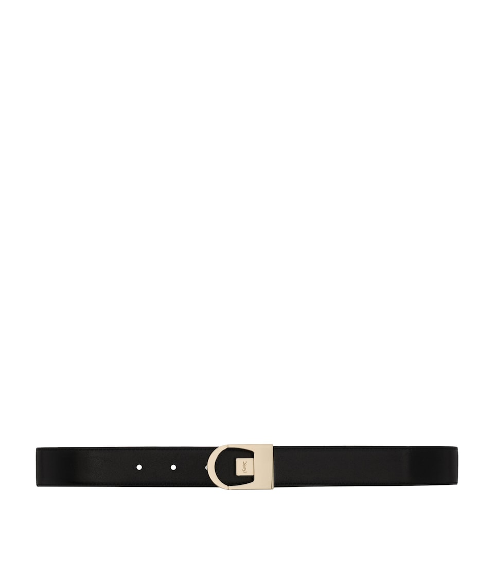 Balenciaga Logo D-Buckle Belt - Image 5