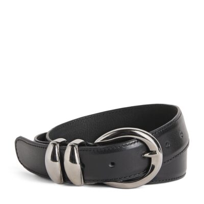 Balenciaga Logo D-Ring Belt - Image 2