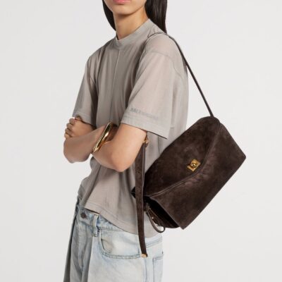 Balenciaga Medium Calfskin Le 7 Shoulder Bag - Image 4