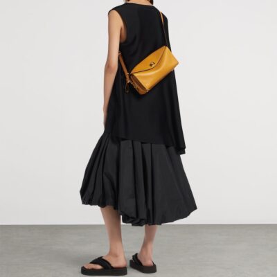 Balenciaga Medium Leather Le 7 Shoulder Bag - Image 2