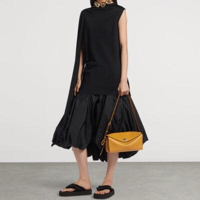 Balenciaga Medium Leather Le 7 Shoulder Bag - Image 3