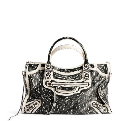 Balenciaga Medium Leather Le City Shoulder Bag - Image 1