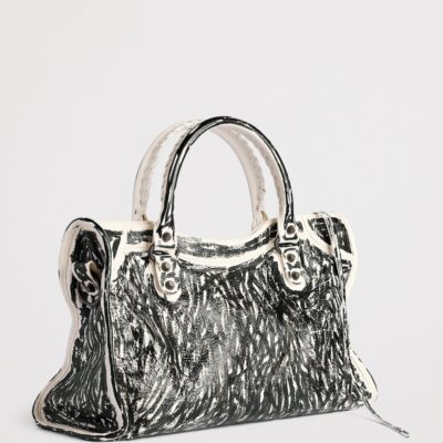 Balenciaga Medium Leather Le City Shoulder Bag - Image 4